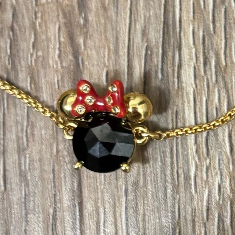 NWT Kate Spade Disney Minnie Mouse Slider Bracelet - Picture 4 of 6